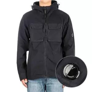 [CP컴퍼니] 헤비 포플린 후드 셔츠 토탈 이클립스 블루 79005932