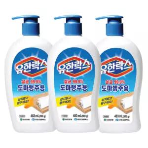 유한락스 도마행주용 행주락스 500ml 3개