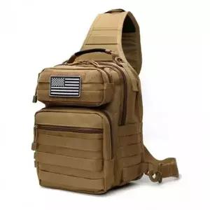 남성용 생존 전술 슬링백 크로스백 캠핑 바디백 가방
