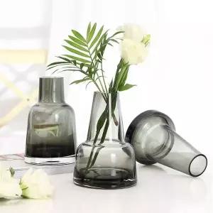 TBZ 홈데코 원뿔모양 유리화병 1개(디자인 택1)