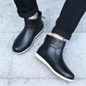 [반려] 겨울 보온 하이컷 스니커부츠 방한 패딩 남성부츠