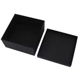 블랙 무지 선물상자 20x20x10cm 싸바리 기프트박스 고급선물박스 상자 박스
