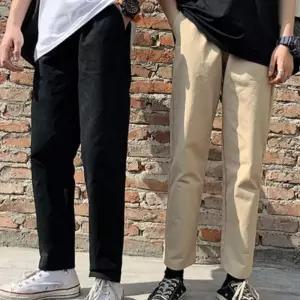 (올핀)남성 데일리 캐주얼 면 바지 편한 데이트 코디