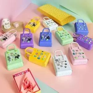 롱타임헬씨 EVA 코튼캔디 미니 토트백 DIY 가방꾸미기