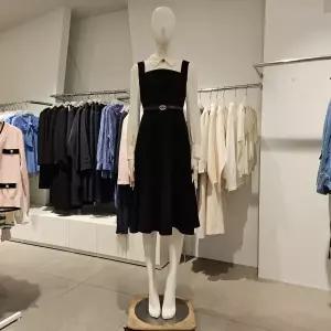 [대구백화점] [미센스]벨트옵션소매배색A라인원피스(MB59OPM182A)