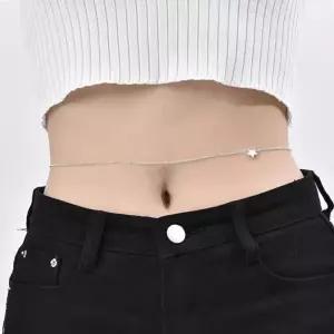 섹 시별 허리 체인 큐빅바디체인 드롭 바디체인 벨리 몸통 목 허리체인골드