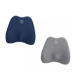 메모리폼허리쿠션 허리 요추 받침 사무실 장시간 운전 등받이 쿠션