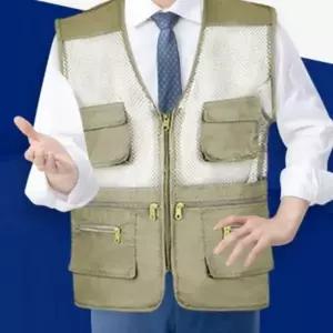 여름 메쉬 조끼 다용도 아웃도어 통기성 남성 여름 조끼 레저용 간절기 사계절 현장용 배달용 활동용