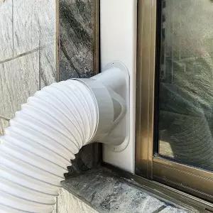 창문형 환기팬 창틀 덕트환풍기 벽부형 연결부품 창문환풍기 세트 방판