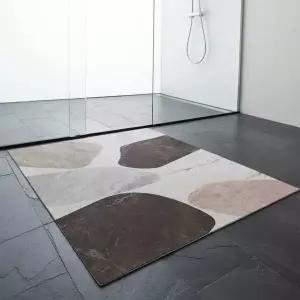 60x90 미끄럼방지 물빠짐 코일 욕실 발매트 매트