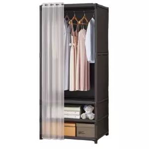 이동식 옷장 조립식 원룸 드레스룸 간이 비키니 수납 정리함 행거