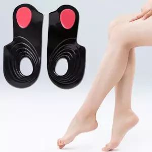 엑스자 깔창 발보조 족저 인솔 오다리 교정 깔창 아치 쿠션 평발 충격 흡수