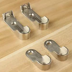 커튼봉 고정 부품 옷걸이 지지대 옷걸이봉 클램프 막대 천장