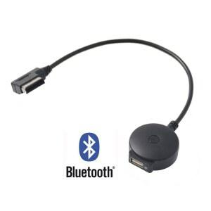 AMI MDI Bluetooth 어댑터 오디오 Aux USB 암 케이블 AUDI A4 A6 Q5 Q7 2009 2010 2011 2012