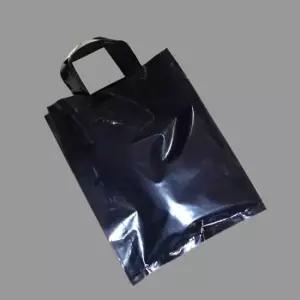 비닐백 질긴 손잡이 팬시봉투 블랙 36cmX45cm옆9cm 50매