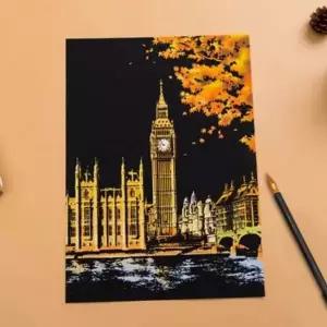 스크래치 페이퍼 미술용 아트 드로잉 스크래치 도구 어린이 키트 펜스크래치 그리기 나이트 그림판 취미용