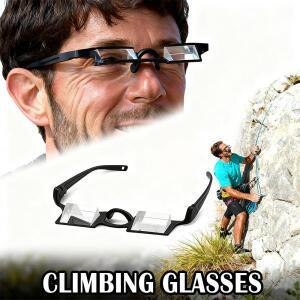 고화질 레이지 글래스 벨레이 암벽 등반 굴절 안경 야외 광학 프리즘 투명 렌즈