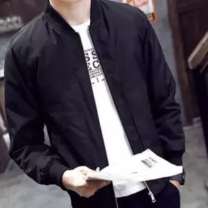 심플 디자인 간절기 가볍게 입기 좋은 남성 점퍼 항공 잠바 남자 라이더 자켓 차이나 J7