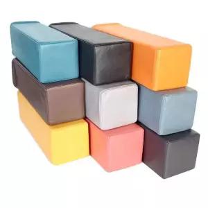 쇼파 팔걸이 쿠션 스펀지 사각 각진 직사각형 침대 다용도 미회색 폭15 길이50