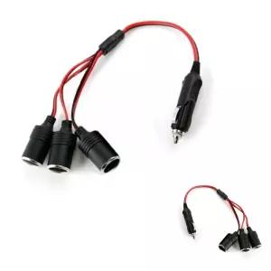 제이커 Y형 시가 케이블 차량용충전기 시거잭 3분배 소켓 SCG-20