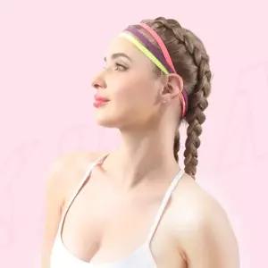 스포츠 헤어밴드 흡수 슬림 러닝 운동 헤어밴드 요가 머리카락 남녀공용 필라테스 고정력 필수템 가벼운