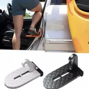자동차 스텝 접이식 보조 휴대용 차량용 스텝 문발판 사이드 사다리 루프랙 탈출 루프 비상 안전 해머