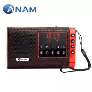 포켓 라디오 캠핑용 손목 활동 휴대용 라디오 야외 음악 마이크로 플레이어 스피커 이어폰 고출력 무선