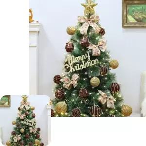 네쿠 크리스마스용품 에보니 오너먼트 구성품 데코 트리용장식세트 120cm 소품