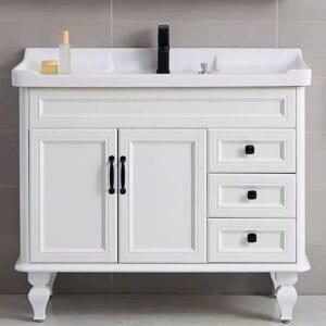 호텔 욕실세면대 하부장 세면기 수납장 건식 스탠드