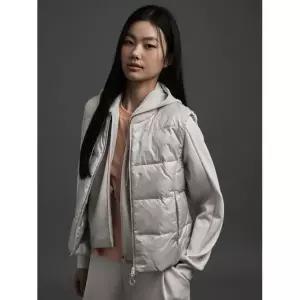 POLHAM 여성 클라우드 에어 모크넥 패딩 베스트_PHG1VP2710104516