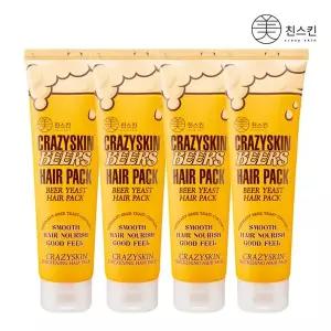 [미친스킨] 맥주효모 헤어팩 200g 4개 P-CSBRHP01