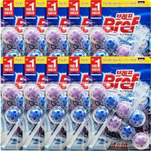 브레프 파워 액티브 변기세정제 라벤더향 50g x 2개입 10개