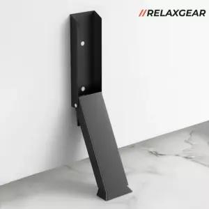 도어스토퍼 무타공 현관 블랙 릴랙스기어 말발굽 현관문스토퍼 자석