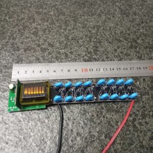 호환 고전압 인버터 DC 5V-12V 부스트 1kv-20kv 조절식 펄스 아크 장시간 정전기 발생기