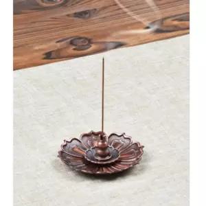 향 꽃잎 홀더 인센스 스틱 받침 향 거치대 연기 인테리어 장식 탁상