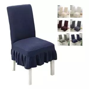 키밍 와플 의자커버 천갈이 덮개 의자시트 등커버