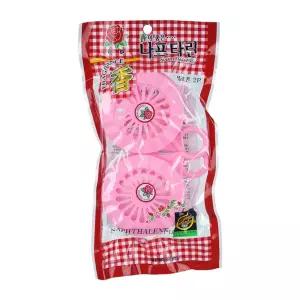 탈취제 장미 젤로존 걸이형 나프탈렌 2p