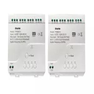 Uurtm 2PCS WiFi 무선 릴레이 스위치 모듈 4채널 스마트 라이프 리모컨 AC/DC 7-32V USB 5V Tuya 호환