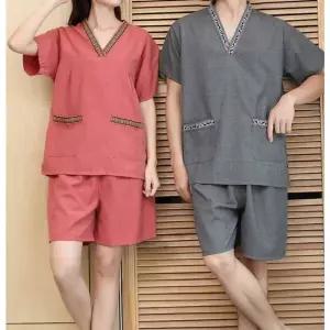 찜질방 찜질복 숯가마옷 사우나 커플옷 남녀 찜질 스파 황토 찜질웨어