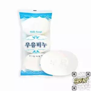 우유 세수비누 순한 페이스솝 온가족 목욕 고체 90g 3개입 5개