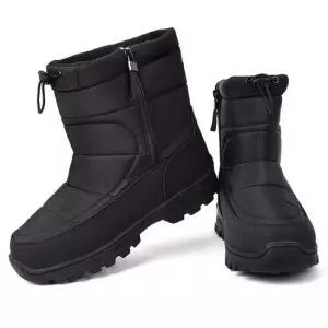 방한화 남자 방한 털슈즈 패딩 부츠 겨울 털신 생활방수 신발