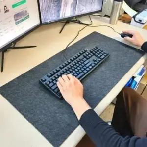 [문구/오피스] 오버사이즈 데스크 장패드 게이밍 책상 장패드 컴퓨터 사무용