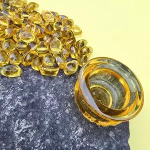 황금 미니 금원보 3개 복단지 세트 재물운 인테리어 소품 개업선물 풍수