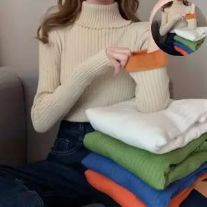 융기모 융털안감 목폴라 폴라티 긴팔기모티 터틀넥 LK T003