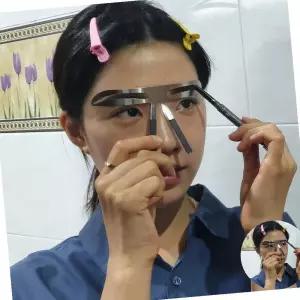 눈썹틀 눈썹그리기 가이드 산형