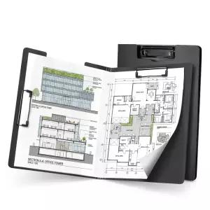 양면 클립보드 A4 A3 용지 서류 받침 정리 케이스 결재판 오피스 도면 화일 서류철 바인더 덮개형