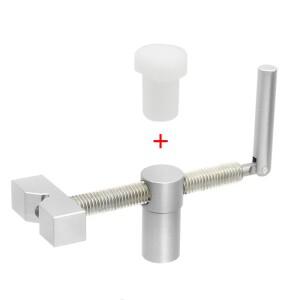 1세트 벤치 개 클램프 구멍 20mm 데스크탑 목공 조정 가능 작업대 용 포함