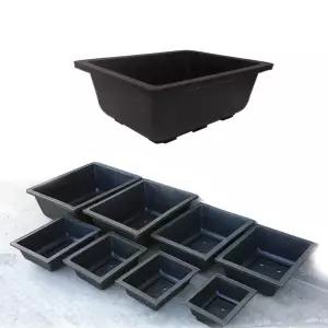 사각 원예용 블루베리 화분 미니 분재화분 10치 텃밭