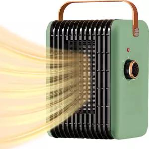 실내용 1500W 공간 히터 PTC 휴대용 전기 110V 고속 난방실 소형 난방 및 사무실 침실 욕실용 선풍기 모드