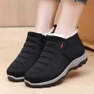 운동화 패딩 신발 스니커즈 방한화 부츠 겨울 데일리 패션 발 슬립온 여성 털 따뜻 TT04